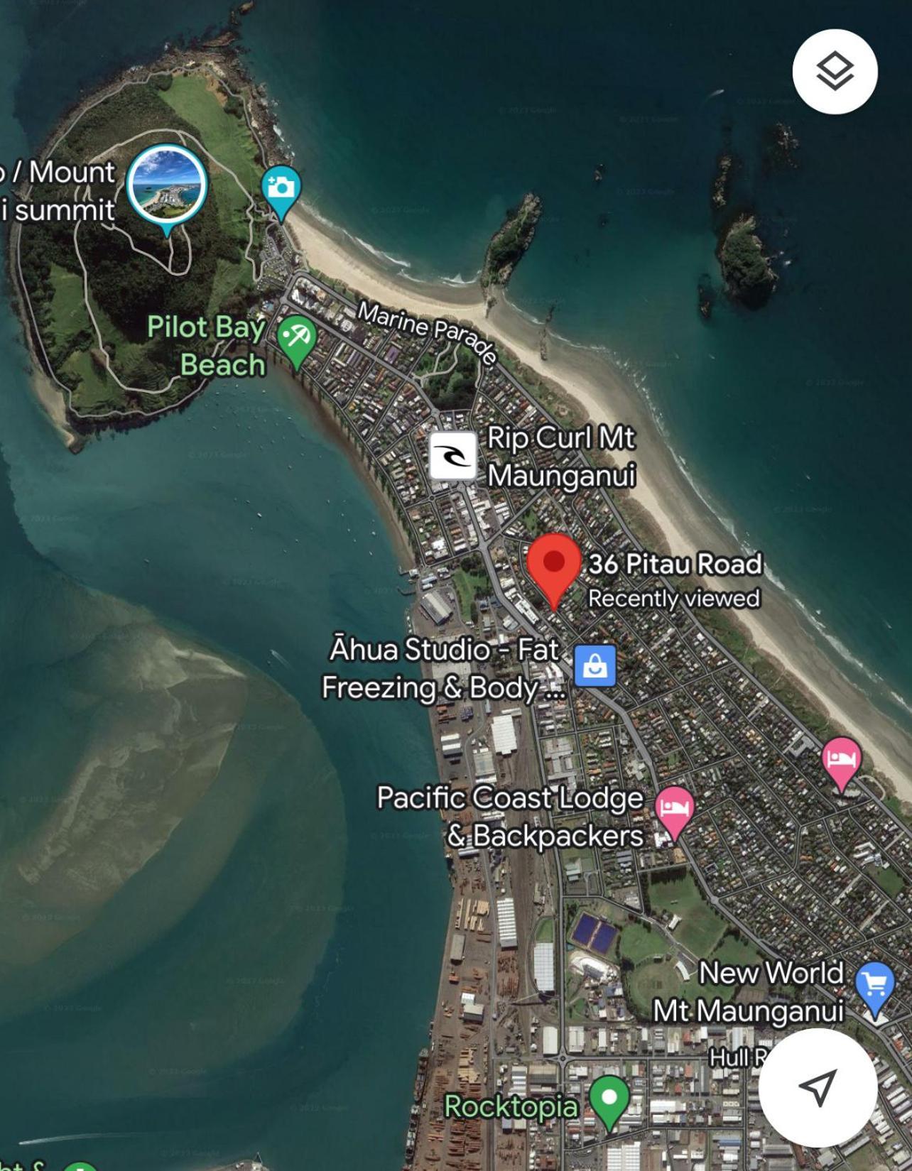 Downtown B&B Mount Maunganui Exterior foto